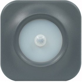 Resim 3 Watt Beyaz Işık Antrasit Kasa Sensörlü Merdiven, Basamak, Koridor, Antre Armatürü, Led Armatür Antrasit 