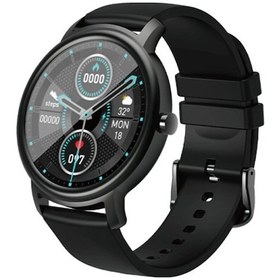 Resim Springsun Mibro Air Akıllı Saat Spor Saati 1.28 İnç Tft Dokunmatik Ekran 12 Spor Modu 24 Saat Biyo Kalp Atış Hızı İzleyici 200mah Pil Siyah 