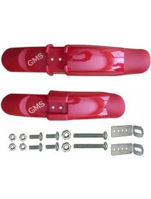 Resim Motobisikletim 16/20 Jant Bmx Bisiklet Plastik Çamurluk Takımı [kırmızı] 