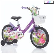 Resim Corelli Lovely Kız Çocuk Bisikleti V 16 Jant Turkuaz Beyaz Çok Renkli 