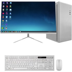 Resim RAMTECH BİLGİSAYAR OFFİCE WHİTE X40 İ5 11400F 16GB RAM 480GB SSD 500GB HDD R5 230 2GB 23.8 