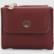 Resim Bordo Kadın Cüzdan 
