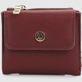 Resim Bordo Kadın Cüzdan 