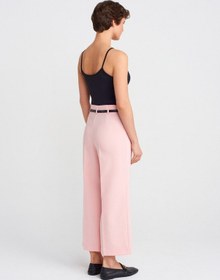 Resim Dilvin 71616 Kemerli Culotte Pantolon-pembe Pembe 