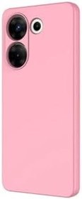 Resim Zipax Tecno Camon 20 Pro 4G İle Uyumlu Kılıf Lansman İçi Kadife Silikon Zr Mara Pembe 