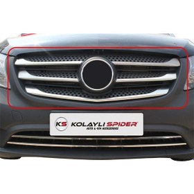 Resim Mercedes Vito Ön Panjur 5 Prç Krom 2015 ve Sonrası 