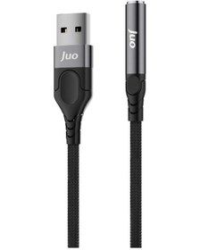 Resim Juo JDAFA35 Usb-a To 3.5mm Jack Kulaklık Mikrofon Aux Dönüştürücü Harici Ses Kartı 