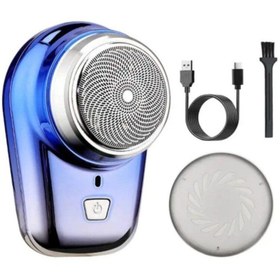 Resim Easy Tedarik Sıfır Sakal ve Yanak için Islak ve Kuru Kullanım Mini Traş Makinesi 