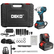 Resim Deko 48 V 10Ah Çift Torq Kömürsüz Bakır Sargı Somun Sökme Bijon Matkap 