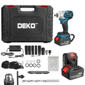 Resim Deko 48 V 10Ah Çift Torq Kömürsüz Bakır Sargı Somun Sökme Bijon Matkap 