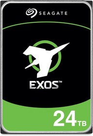 Resim Seagate Exos X24 24 TB Kurumsal Sabit Disk HDD SATA 6 Gb/s 512 MB Önbellek 7200 RPM 512e CMR Helyum Mühürlü 3.5 "Sabit Disk ST24000NM000H 