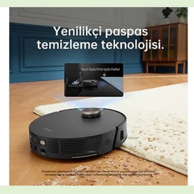 Resim Dreame En Gelişmiş ve Güçlü Süpürme SistemiUltra Kenar Temizliği Mop Robot Süpürge Siyah 