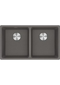 Resim Franke Mrg 120-35-35 Stone Grey Tezgahaltı Granit Eviye 