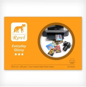 Resim Rovi Everyday Parlak Fotoğraf Kağıdı - 200Gsm - 50Yp - 10X15 