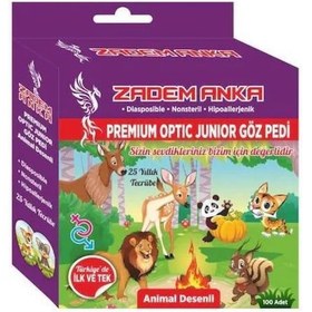 Resim Ercenay Çocuk Göz Kapama Bandı Emojili 100 Adet 