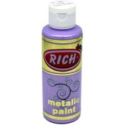 Resim Rich Akrilik Boya Metalik 120 CC Lila 0748 
