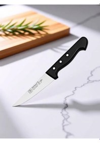 Resim Sürmene Et Kasap Bıçağı 24 Cm Pimli Paslanmaz Çelik Kemik Sıyırma Doğrama Kesim Bıçağı Sürbisa 61008 