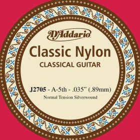 Resim D'Addario J2705 Student Nylon Klasik Gitar Tek Tel (A-La - Normal Tension - Naylon) 