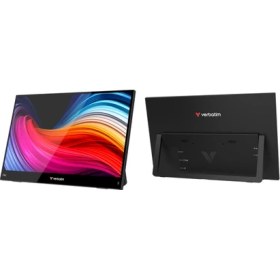 Resim Verbatim 14" Dokunmatik Full Hd IPS Taşınabilir Monitör - 60 Hz - Dahili Hoparlör - Light Serisi 