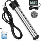 Resim Daldırma Su Isıtıcı, 304 Paslanmaz Çelik Koruma ile 1500W Taşınabilir Kova Isıtıcı, Elektrikli Su Isıtıcısı Abd Fişini Isıtır (Yurt Dışından) 