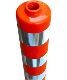 Resim İleri Trafik Delinatör 75 x 11 CM TPU - Soketli, Esnek Duba 