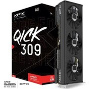 Resim XFX Speedster Qıck309 Rx 7600xt 16gb Gddr6 128bit (RX-76TQICKBP) 