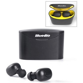 Resim Bluedio Tws T-elf Bluetooth Sürüm 5.0 Kulaklık Şarj Kabinli Kulak İçi Bluetooth Kulaklık Sarı 