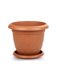 Resim Damla Saksı 25 Litre - Kiremit Renk 