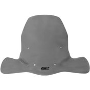 Resim GP KOMPOZİT Gp Kompozit Yamaha X-city 250 2007-2017 Uyumlu Ön Cam Füme 60 Cm 
