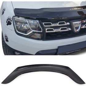 Resim Dacia Duster 2009 - 2017 Ön Kaput Koruyucu Rüzgarlığı Piano 