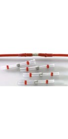 Resim Asafe Isı Büzüşmeli, Kendinden Lehimli, Izole Konnektör 6mm 