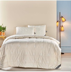 Resim Linens Wooly Yün Çift Kişilik Yorgan Beyaz 