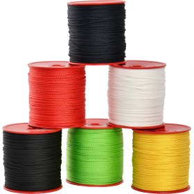 Resim Globe 3,0 Mm Polyester Çok Amaçlı İp Halat - Beyaz - 50 M. - Makaralı 