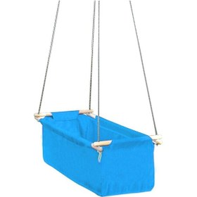 Resim Indirimsmart Bundera Eko Üçlü Set Mavi Bebek Hamak Beşik Hoppala Zıpzıp Mavi 