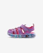 Resim Skechers Play Scene Splash - Cute Crew Küçük Kız Çocuk Mor Sandalet 303162n Lvmt Mor 