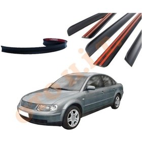 Resim Volkswagen Passat B5 Uyumlu Bagaj Üstü Spoiler Mat Siyah 