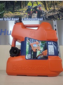 Resim Benzin Bidonu Husqvarna 15 Litre Turuncu 