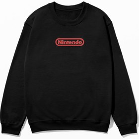 Resim Nintendo - Sweatshirt - Siyah / M 