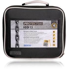 Resim Zintaş Protector Hex13 Motosiklet Kesilmez Zincir 13mm 180cm Sadece Zincir 