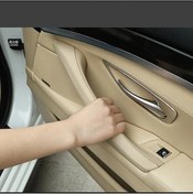 Resim Bmw İçin Siyah Sol Kapı İç Kapı Paneli Sürücü Koltuğu Düğmesi Anahtarı Çerçeve Saklama Kutusu 