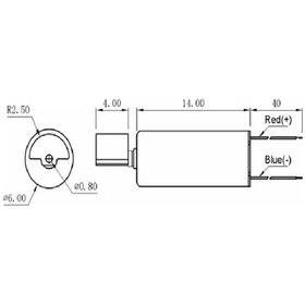 Resim Yüksek Hızlı Drone Motoru - 0614 