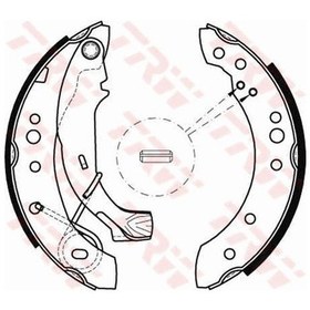 Resim Trw Gs8467 Kampana Balata ( Citroen : C2 / C3 1.4 1.4hdi ) 4241l0 (WF513188) 