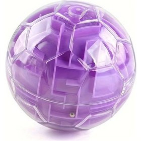 Resim Willowhaven Mor Labireent Puzzle Topu 3d Küp Beyin Oyunu Yılbaşı 