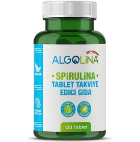 Resim Algolina Spirulina Tablet 525 Mg 120 Tablet 