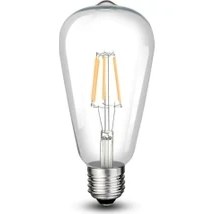 Resim Cata 8W Filament Rustik LED Ampul Beyaz 