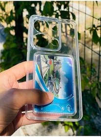 Resim Zipax Xiaomi Redmi İle Uyumlu Note 13 Pro 4G Kılıf Şeffaf Kartlıklı Silikon Azn Setrakart 