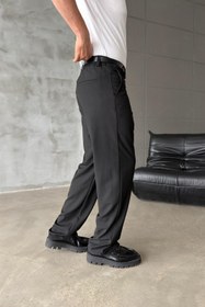 Resim NORMAL KALIP BASİC KUMAŞ PANTOLON • SİYAH - M 