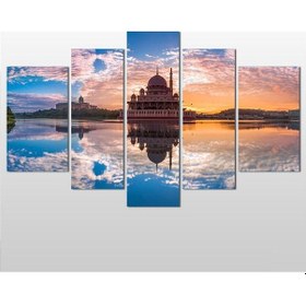 Resim Süleymaniye Camii Kanvas Tablo 122x70cm 