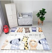 Resim MooieBaby’s Animal World Katlanabilir Oyun Matı 180 X 200 X 1.5cm 