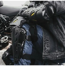 Resim Prosev C1201 Motosiklet Mafsallı Dizlik Siyah 